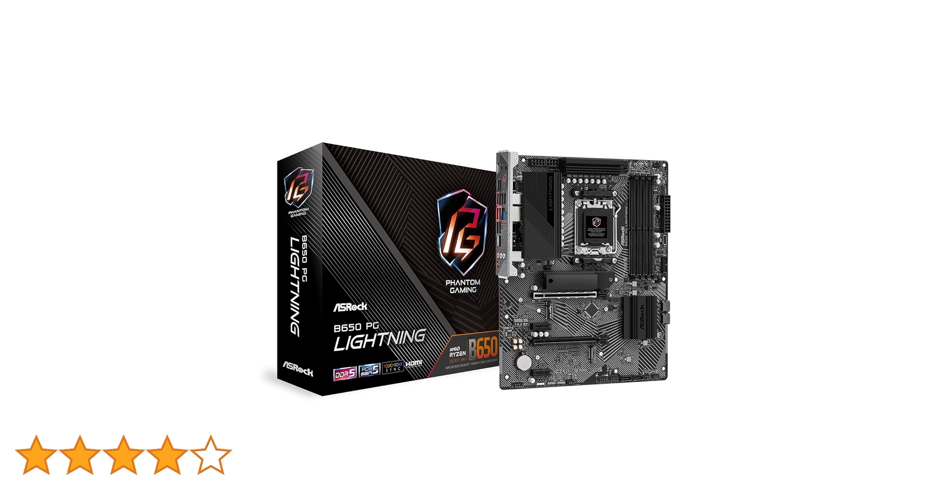 Amazon | ASRock マザーボード B650 PG Lightning AMD Ryzen